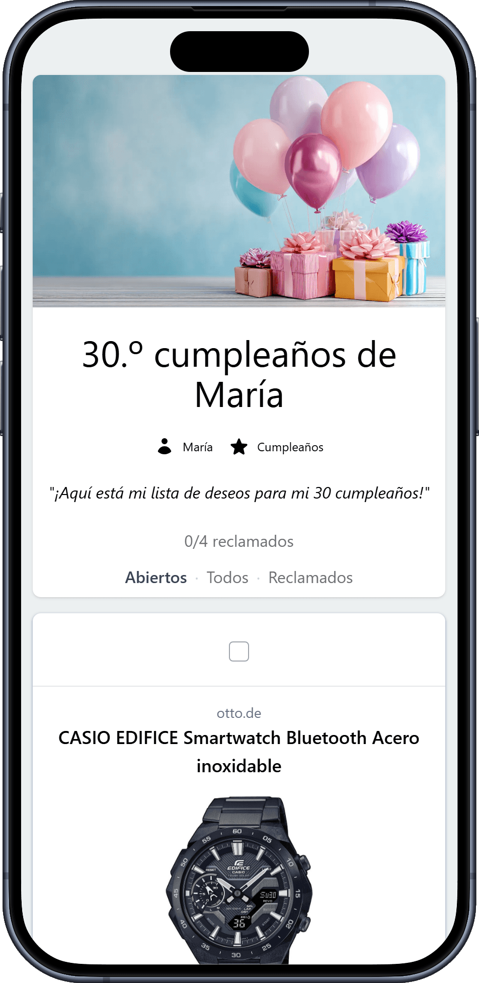 Así cumplen los deseos tus invitados