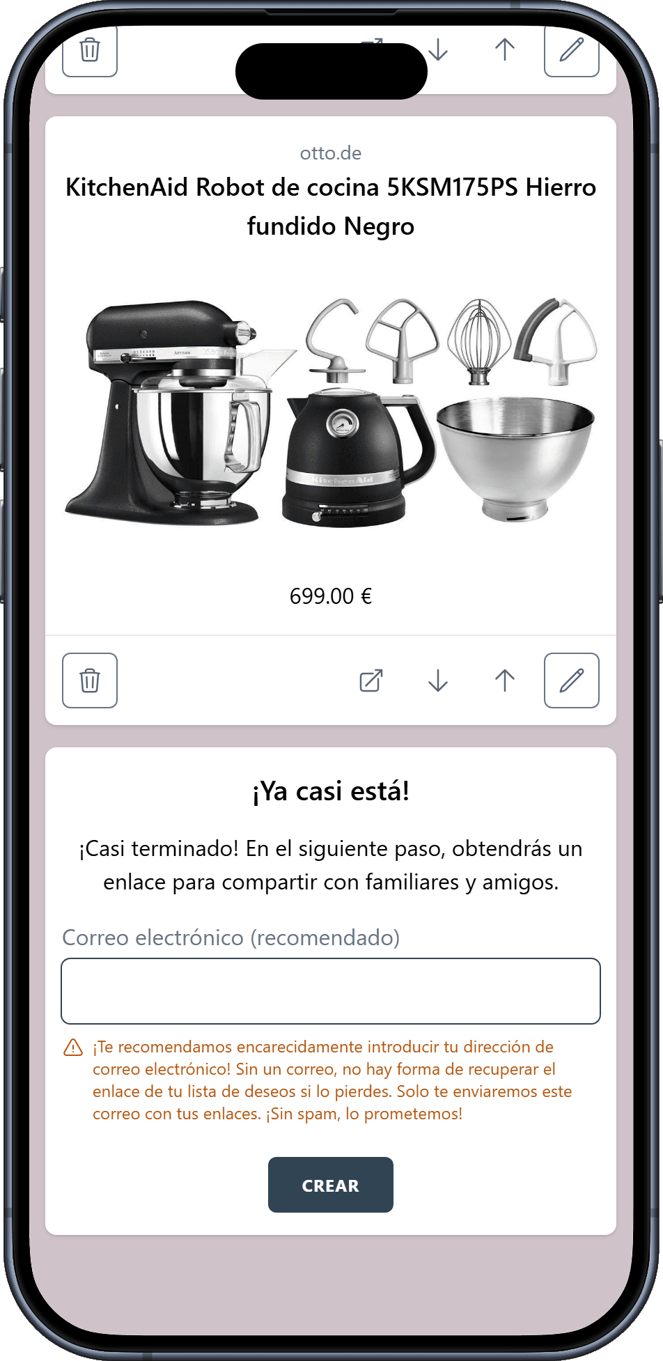 Cómo crear tu lista de boda