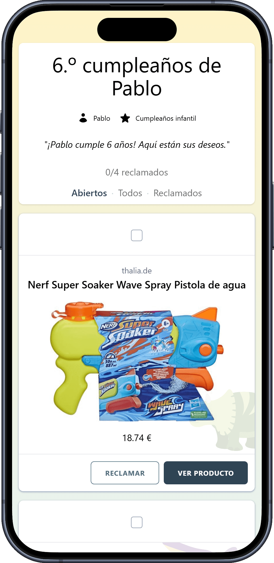 Así cumplen los deseos los invitados