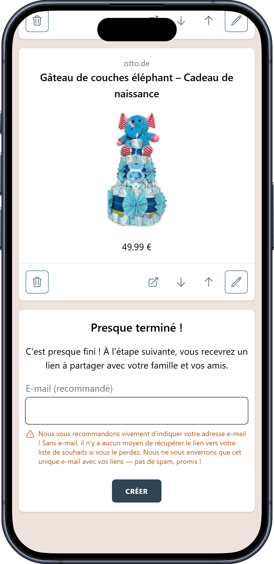 Comment créer votre liste de baby shower
