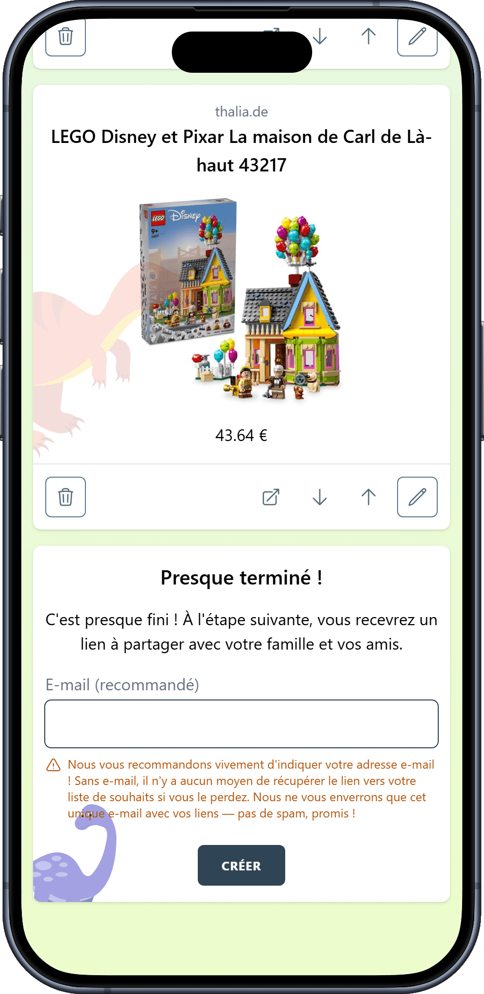 Comment créer votre liste d'anniversaire