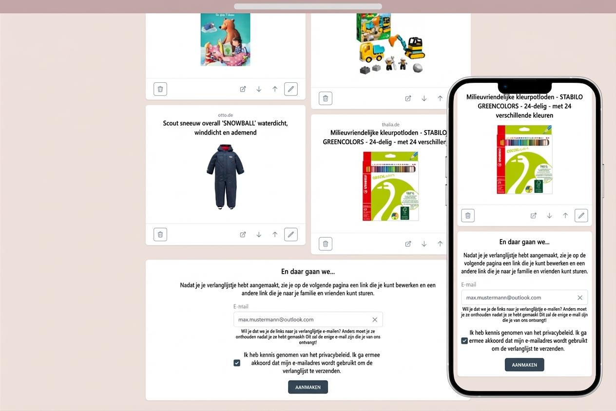 Hoe maak je je verlanglijst