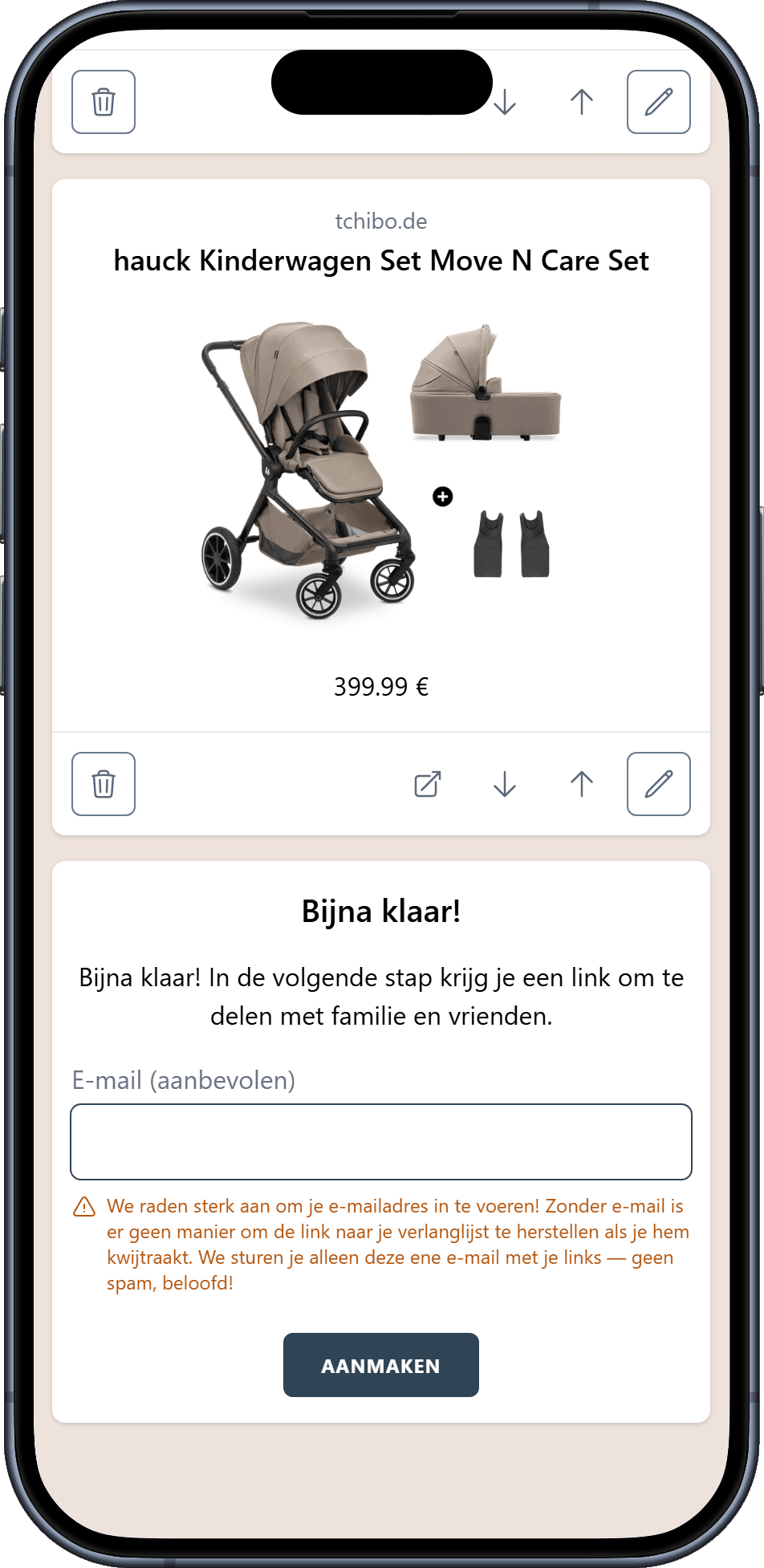 Hoe maak je je verlanglijst