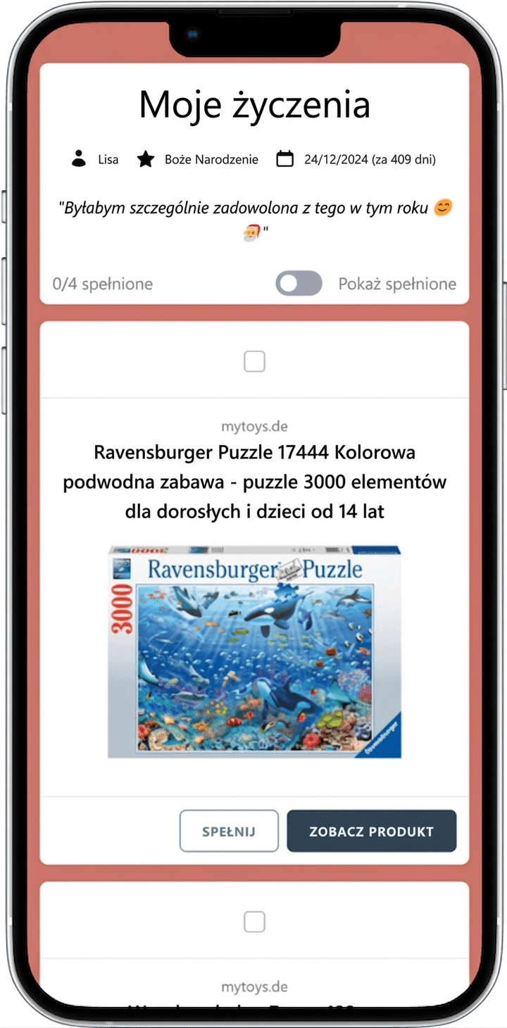 Tak Twoi goście spełniają życzenia