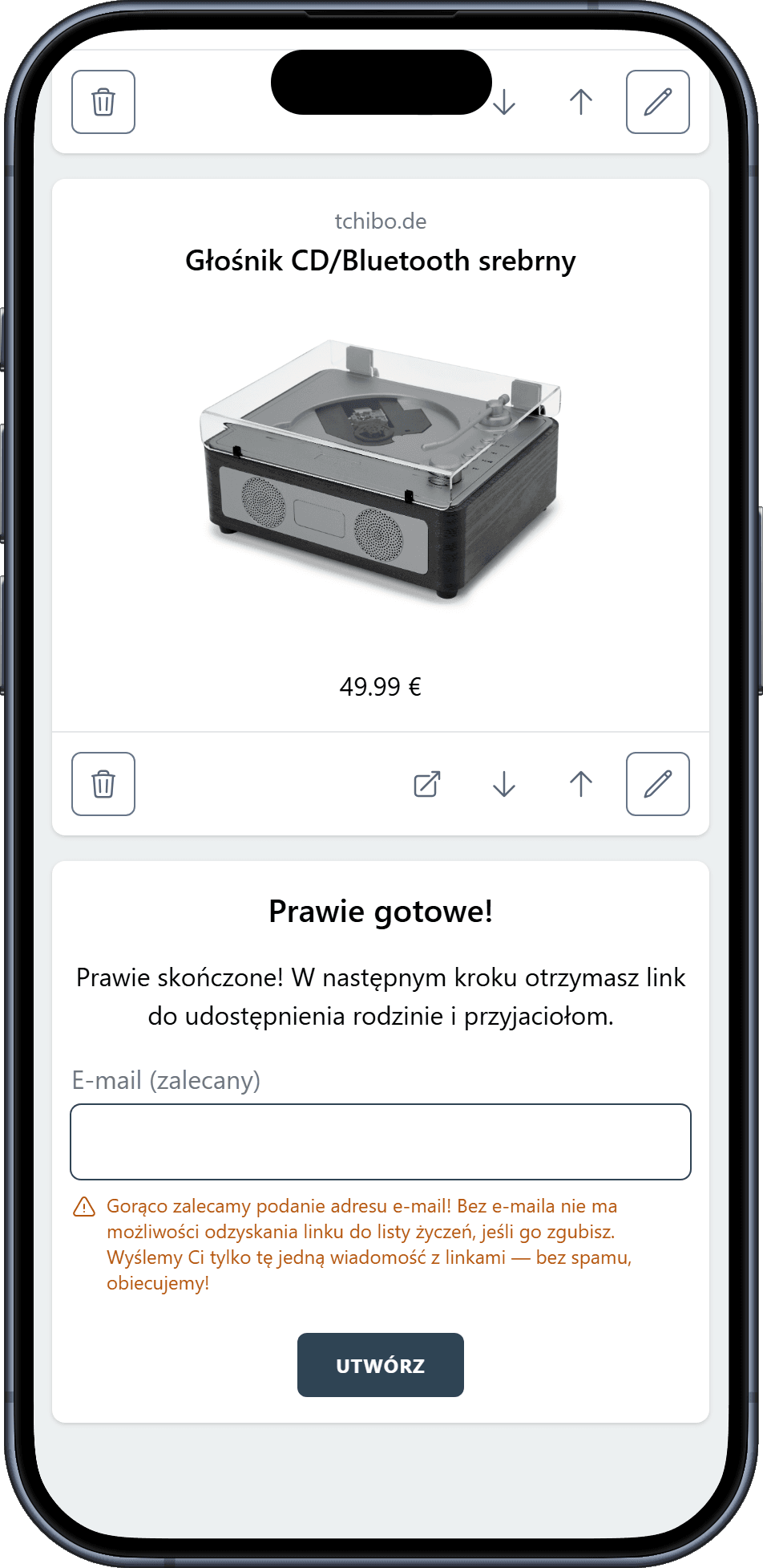 Jak stworzyć swoją listę życzeń