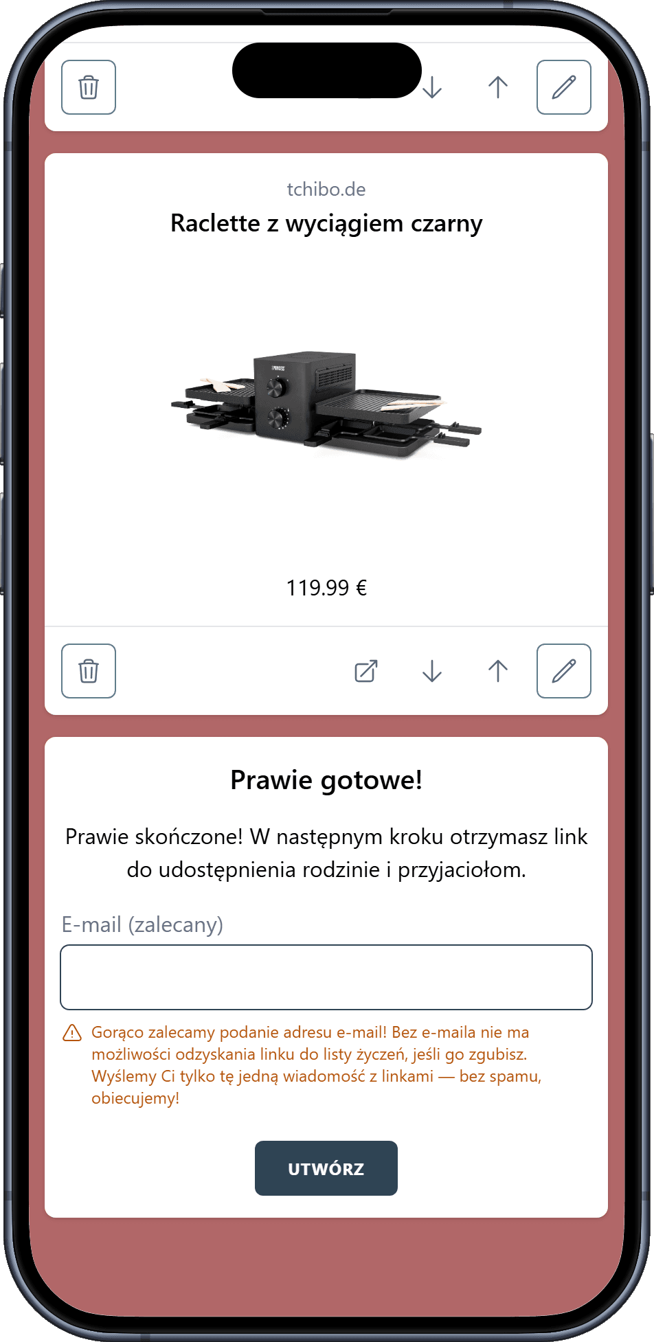 Jak stworzyć listę życzeń