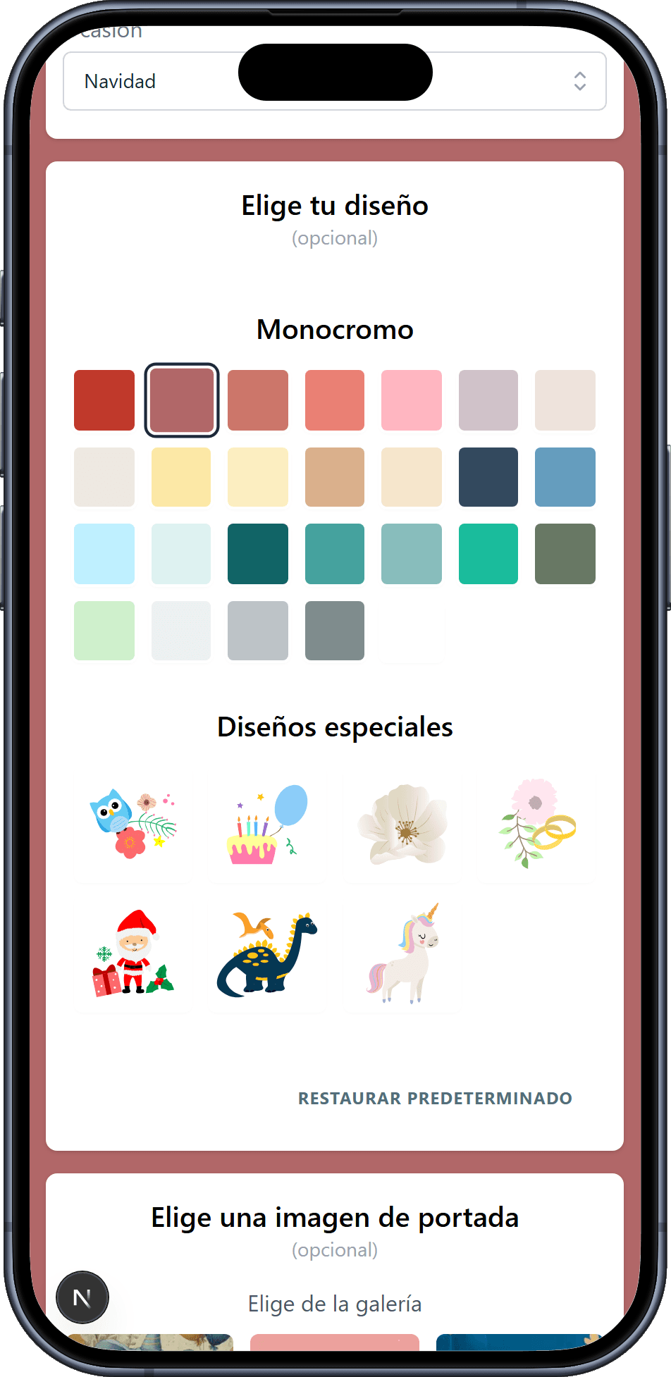 Los diseños que puedes elegir para tu lista