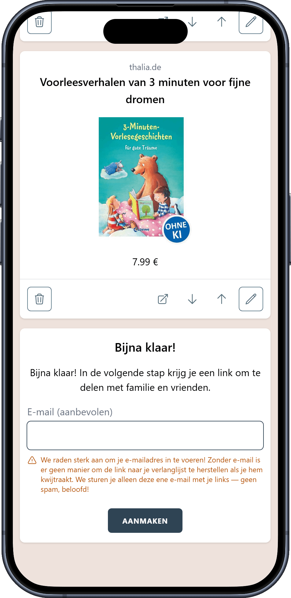 Hoe maak je je verlanglijst