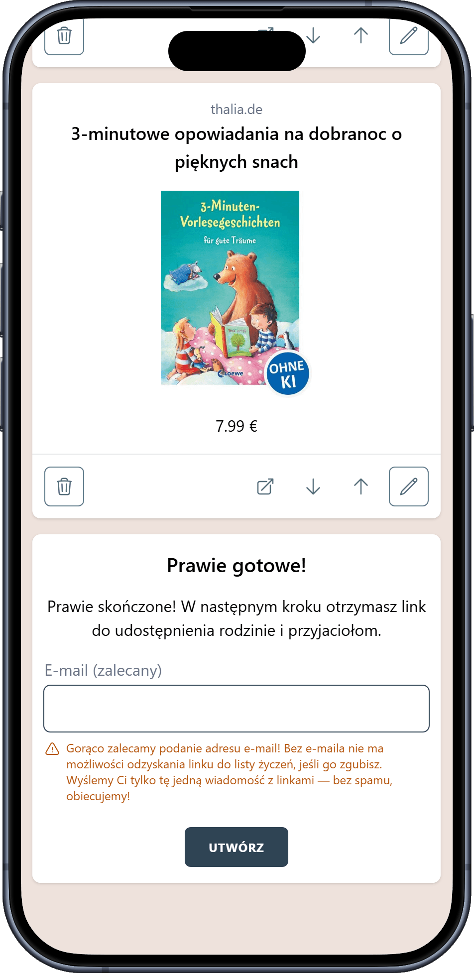 Jak stworzyć swoją listę życzeń